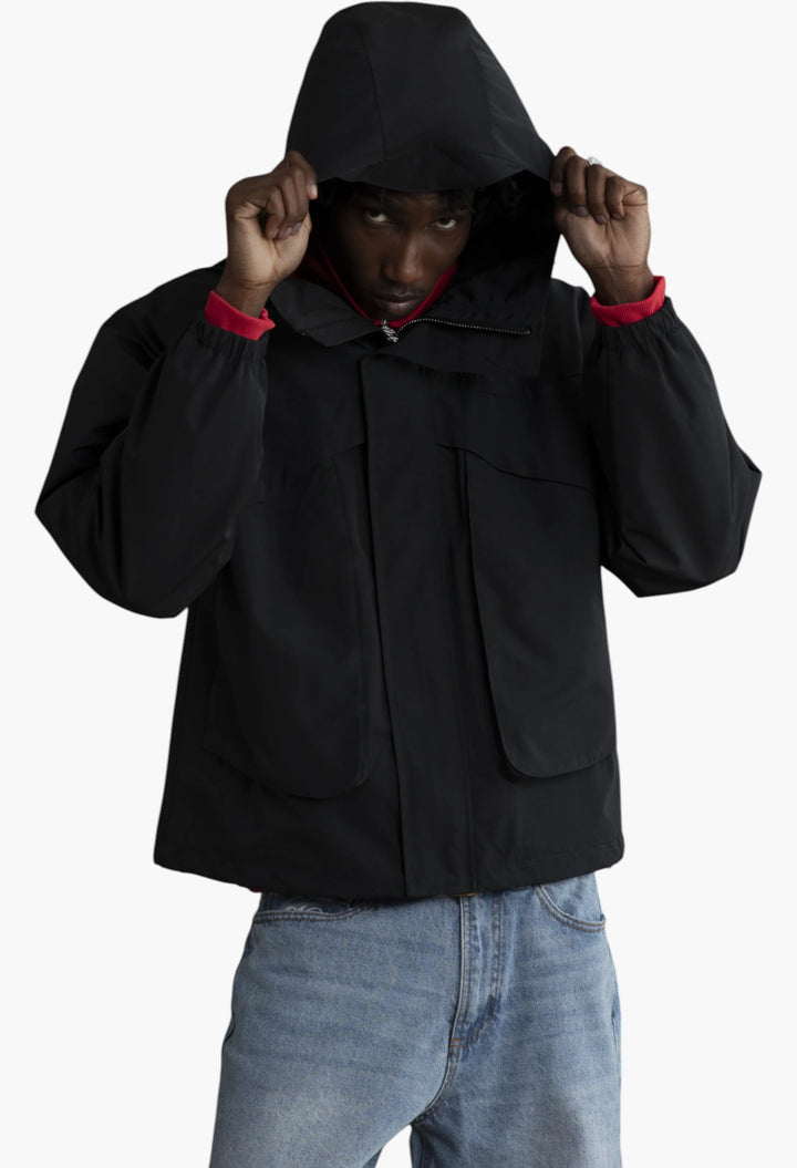 Milestones Windbreaker Jacket Ash - GLAM MODA