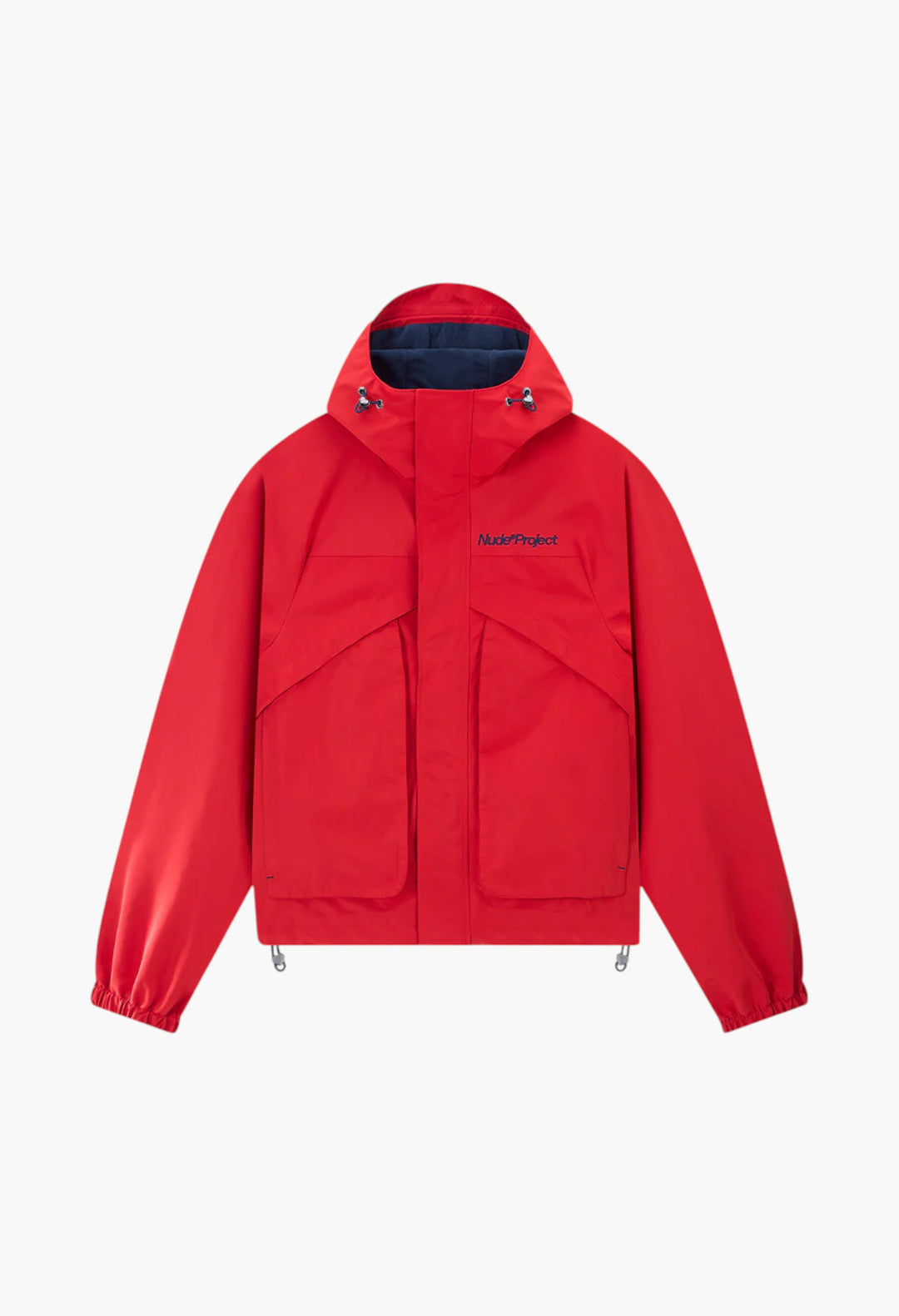 Milestones Windbreaker Jacket Red - GLAM MODA