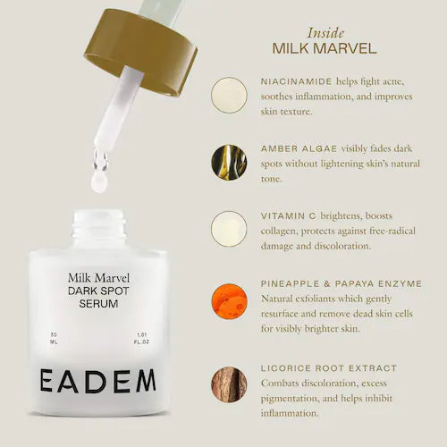 Milk Marvel Dark Spot Serum with Niacinamide and Vitamin C - GLAM MODA
