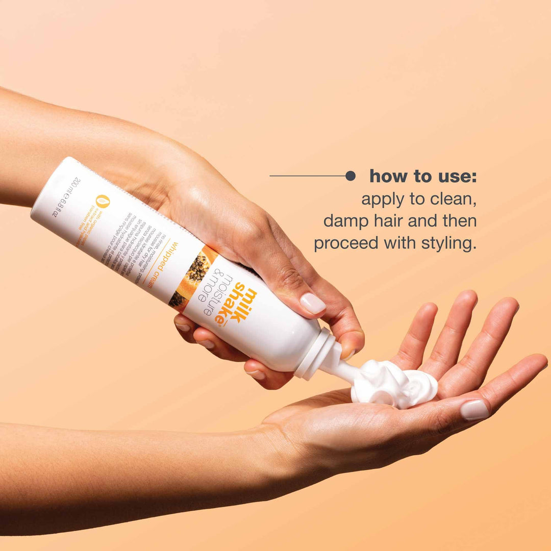 Milk Shake Haircare Moisture And More Moisturizing Foam For Dry Hair - GLAM MODA