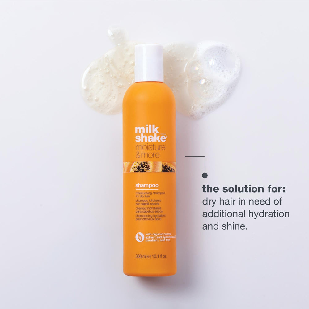 Milk Shake Haircare Moisture And More Moisturizing Shampoo For Dry Hair - GLAM MODA