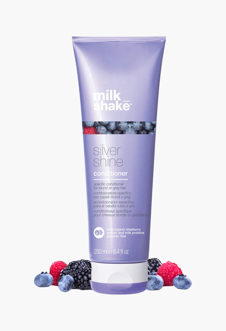 Milk Shake Silver Shine Conditioner For Blonde Or Gray Hair - GLAM MODA