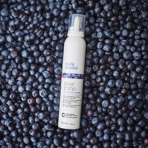 Milk Shake Silver Shine Conditioning Foam For Gray Blonde Hair - GLAM MODA