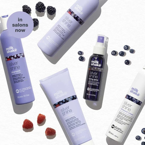 Milk Shake Silver Shine Conditioning Foam For Gray Blonde Hair - GLAM MODA