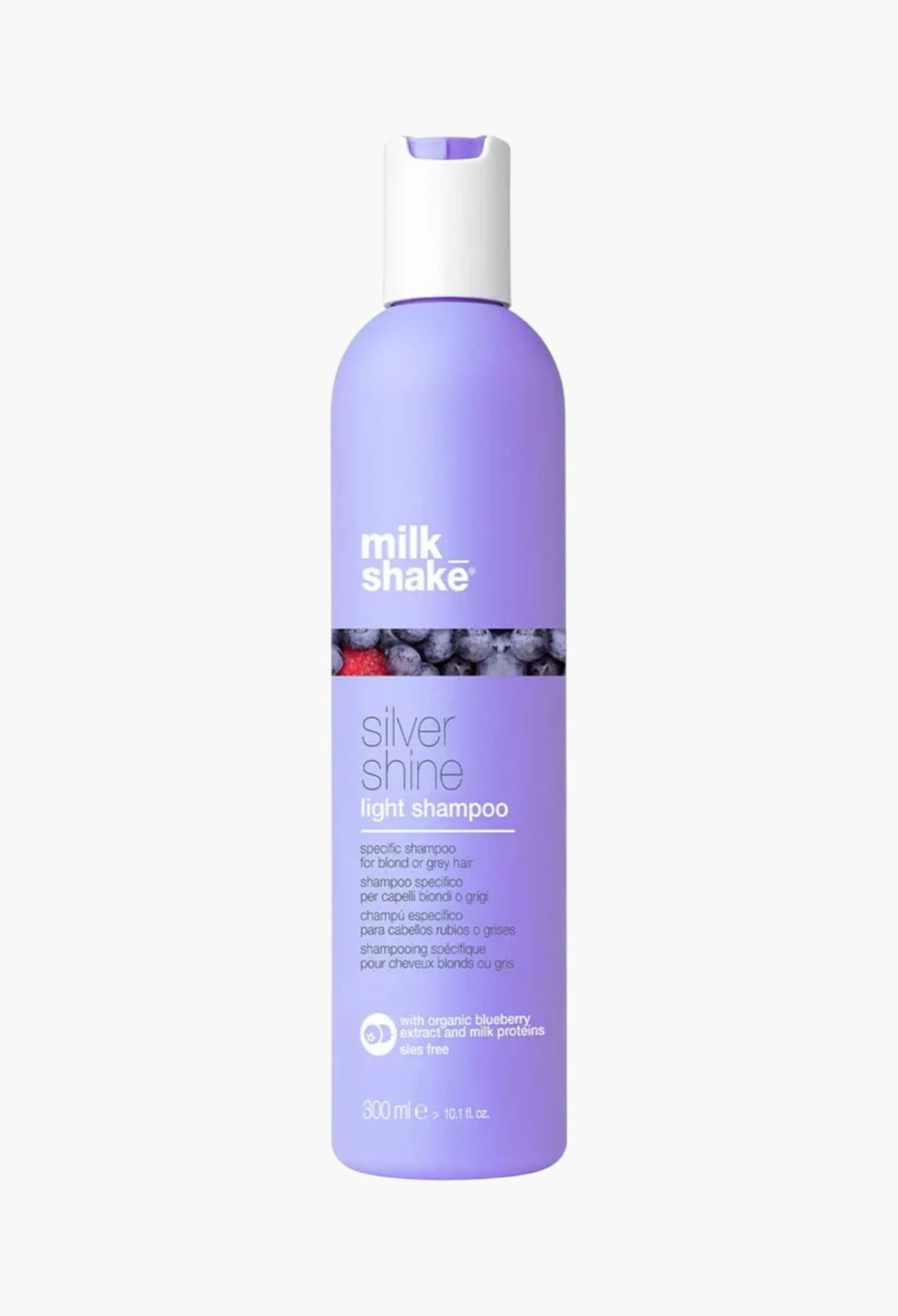 Milk Shake Silver Shine Light Shampoo For Blonde Or Gray Hair - GLAM MODA