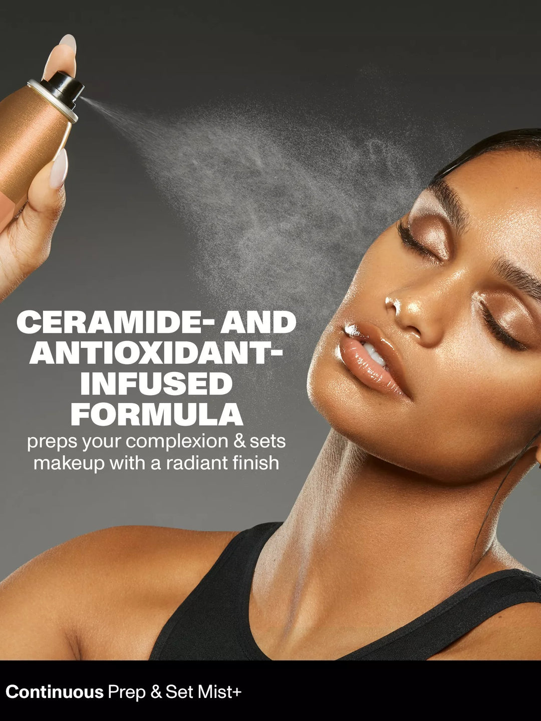 Mini Continuous Prep & Set Mist+ 36.8g - GLAM MODA