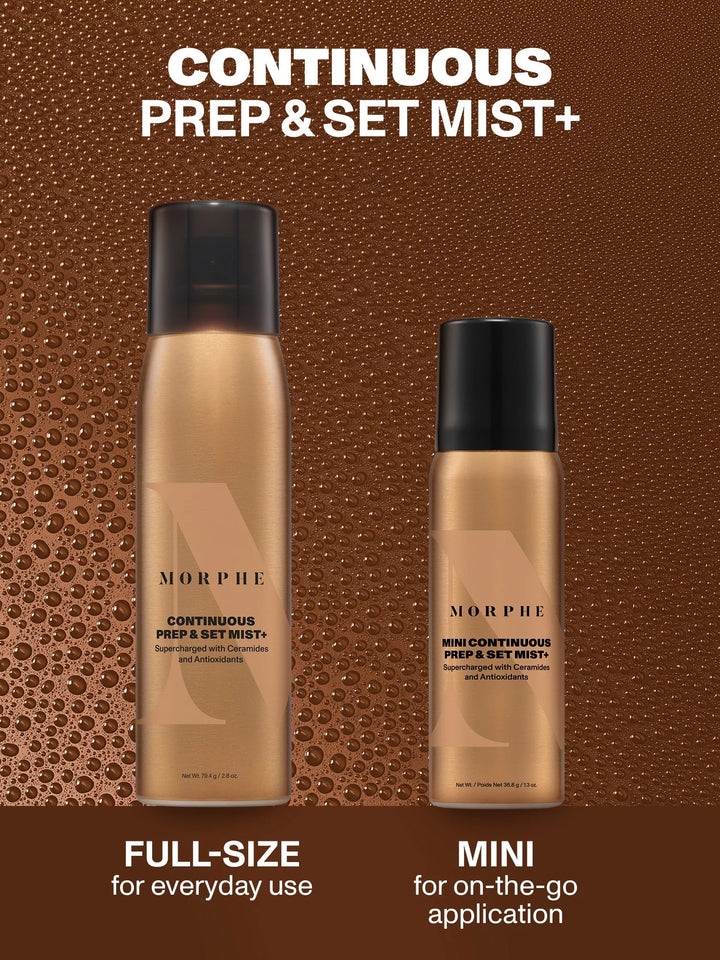 Mini Continuous Prep & Set Mist+ 36.8g - GLAM MODA