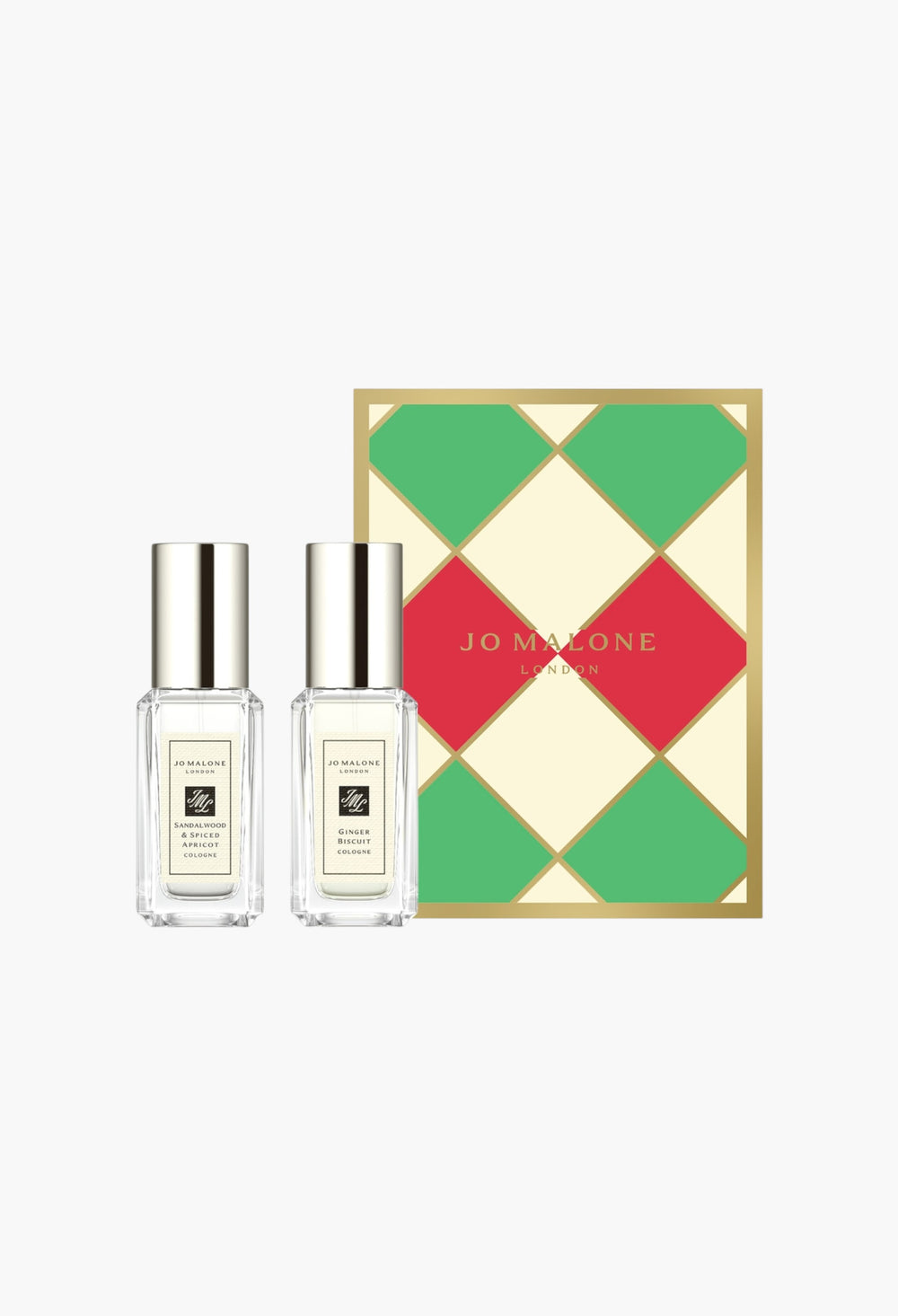 Mini Ginger Biscuit + Sandalwood & Spiced Apricot Cologne Duo Gift Set - GLAM MODA