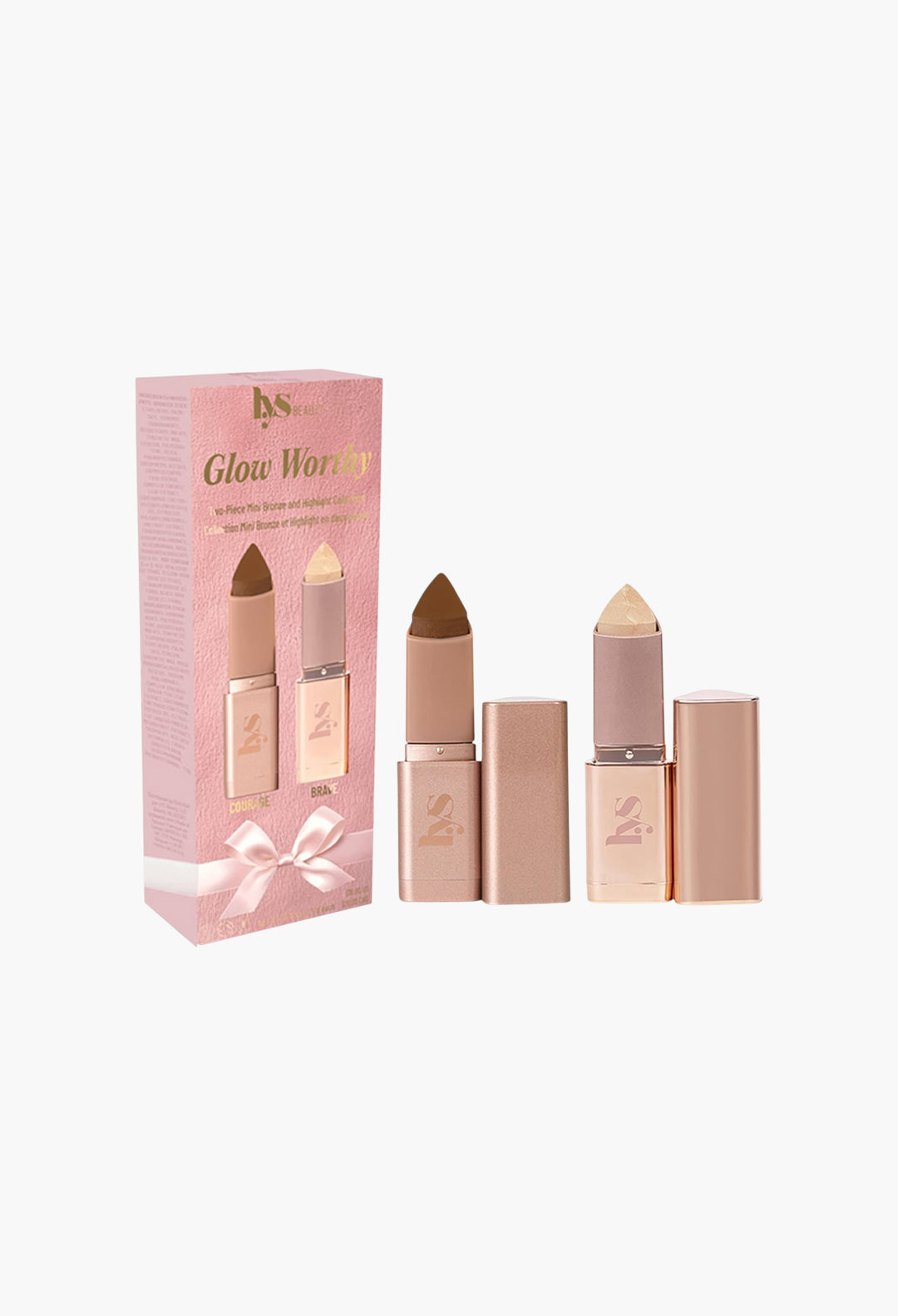 Mini Light Bronzer & Highlighter Set - Glow Worthy Set- GLAM MODA