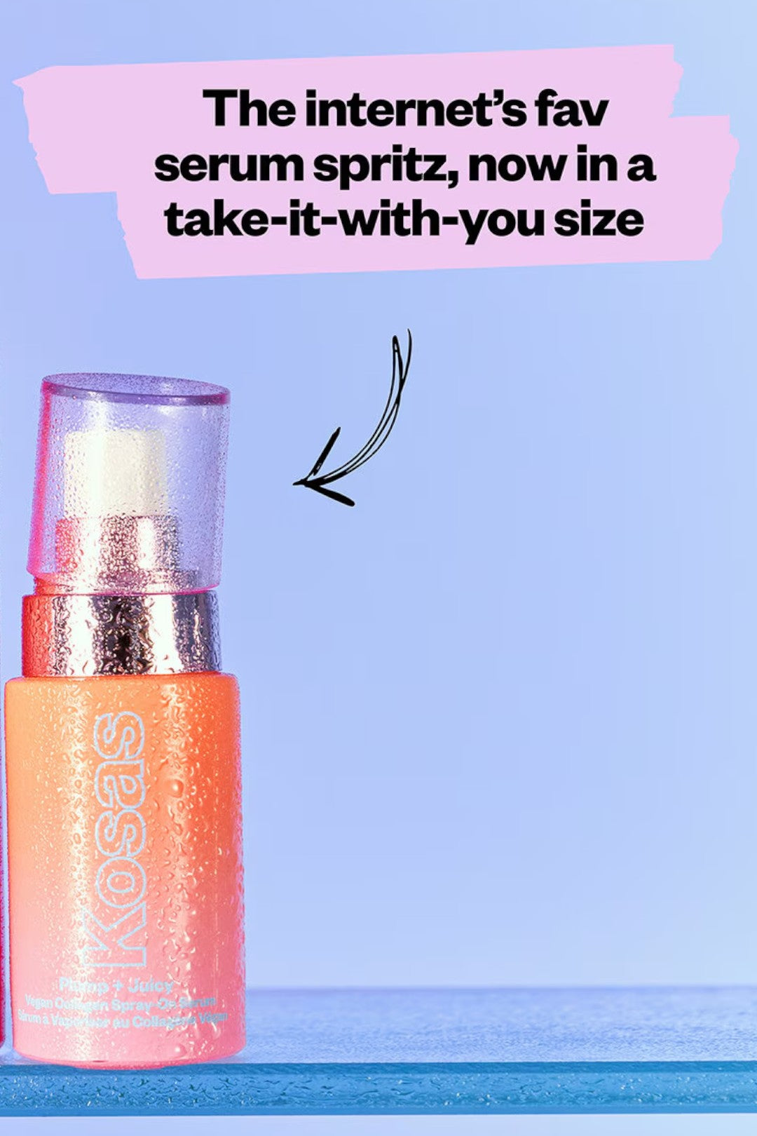 Mini Plump + Juicy Vegan Collagen Spray-On Serum - GLAM MODA