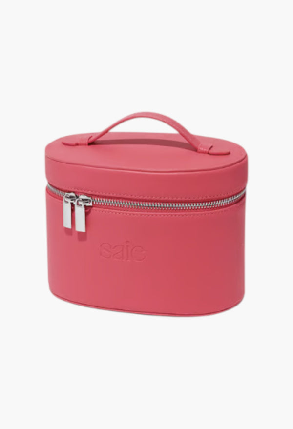 Mini Vanity Case In Hot Pink