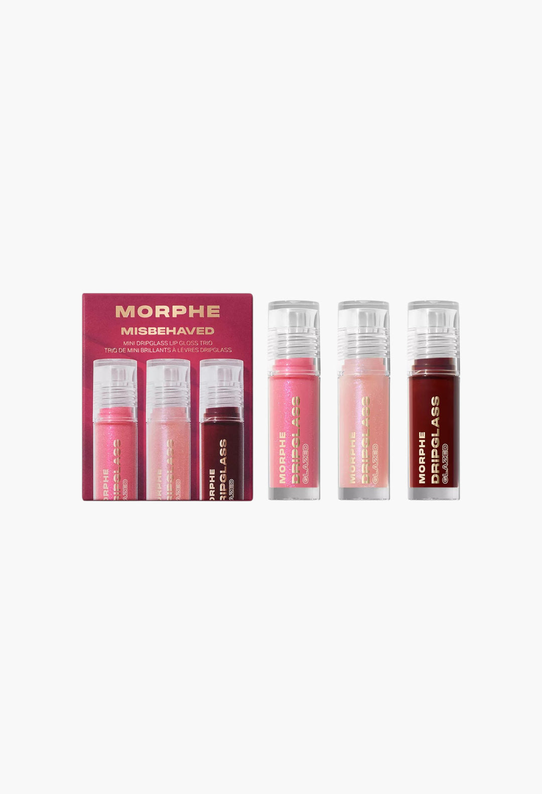 Misbehaved Mini Dripglass Lip Gloss Trio - GLAM MODA