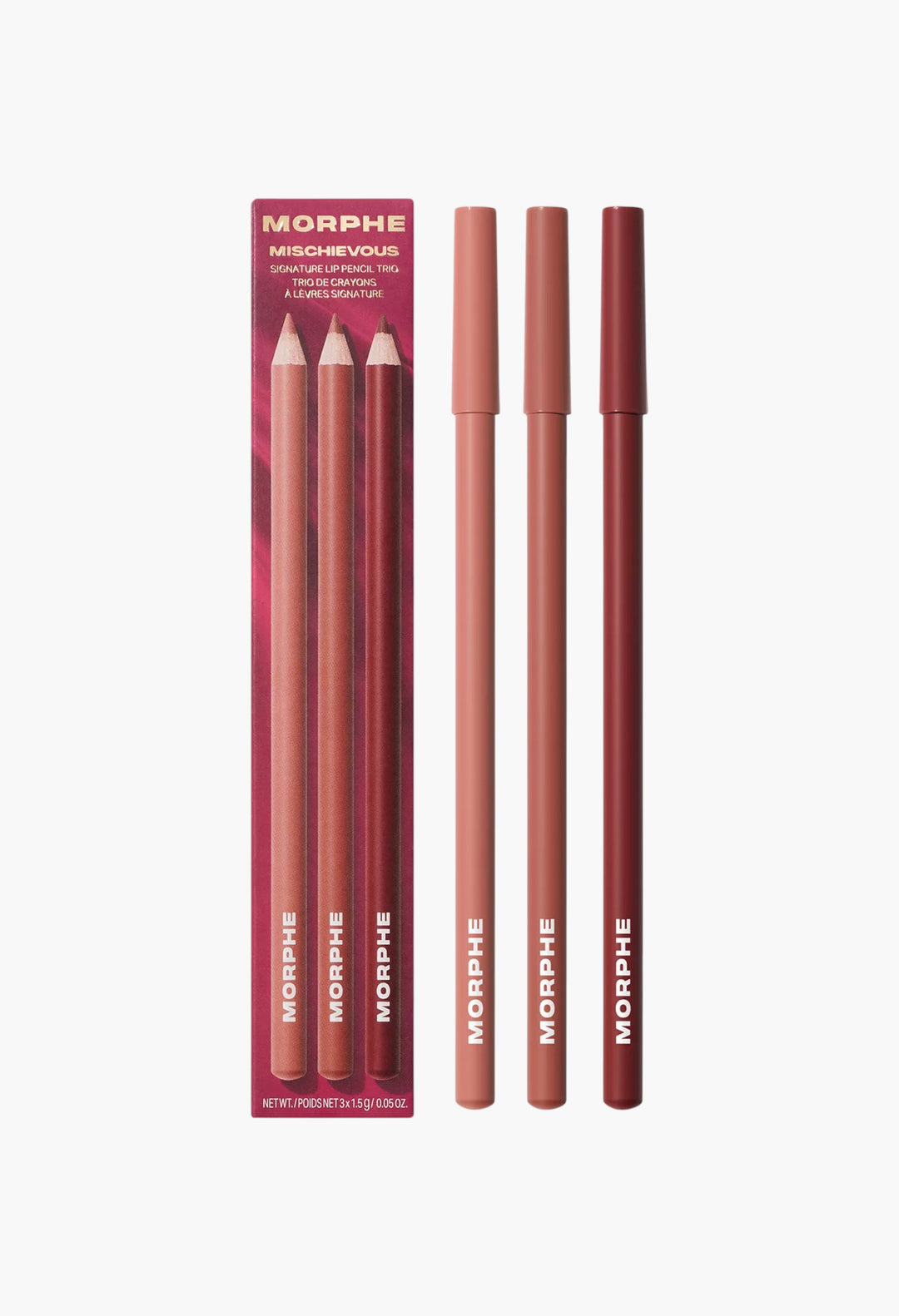 Mischevious Signature Lip Pencil Trio - GLAM MODA