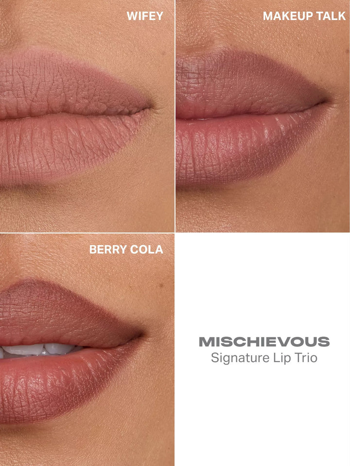 Mischevious Signature Lip Pencil Trio - GLAM MODA