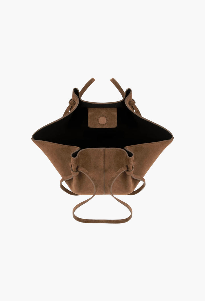 Mochi Tote Bag - Crafted From Magenta Suede - GLAM MODA