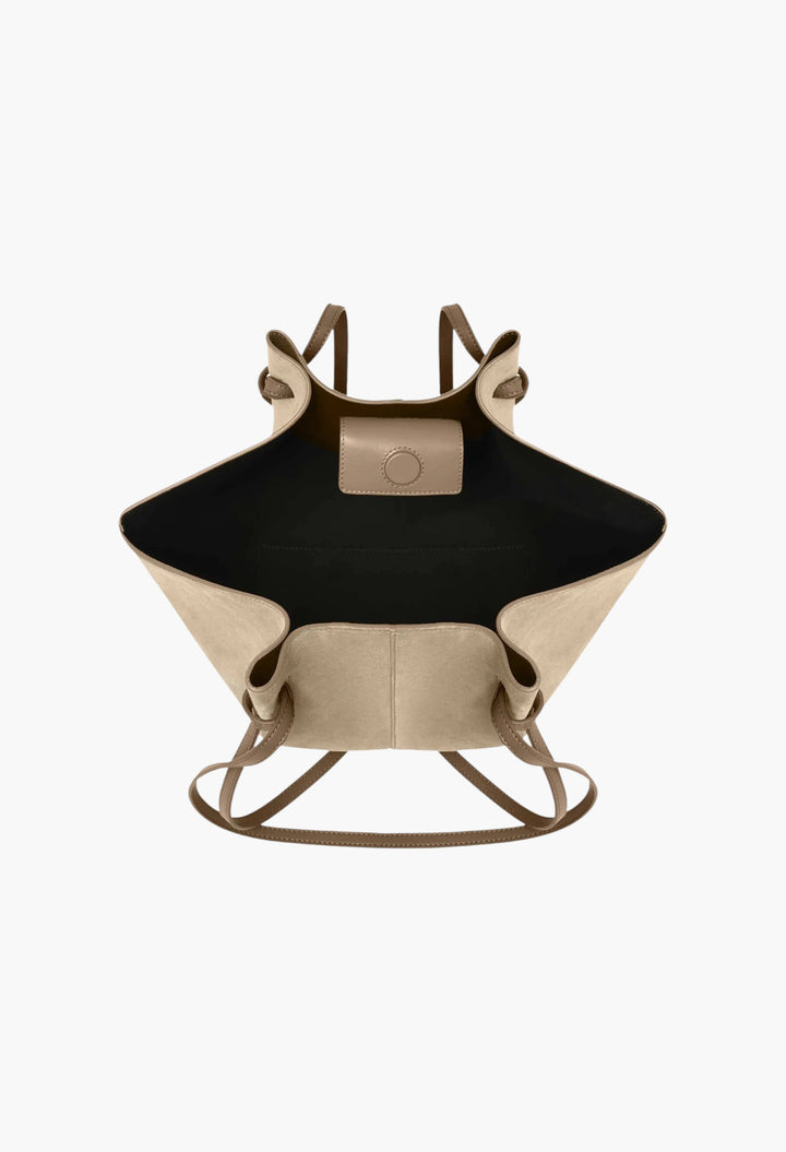 Mochi Tote Bag - Crafted From Magenta Suede - GLAM MODA