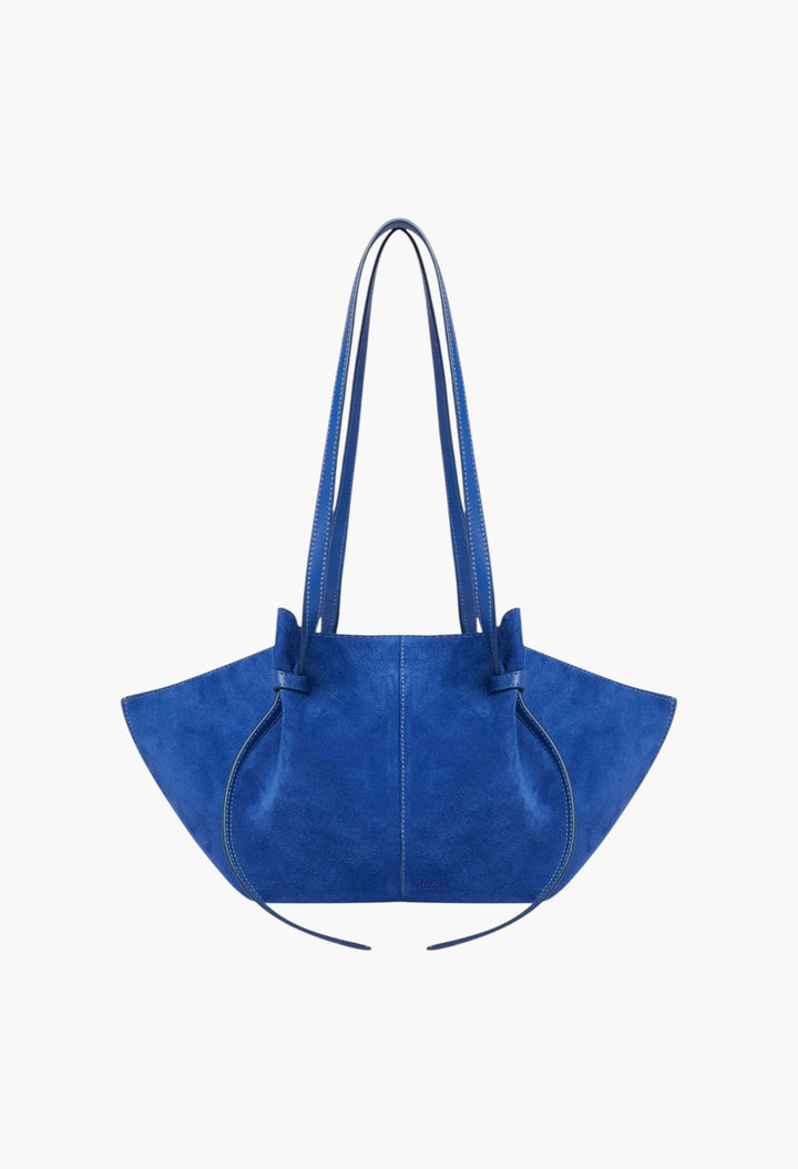 Mochi Tote Bag - Crafted From Magenta Suede - GLAM MODA