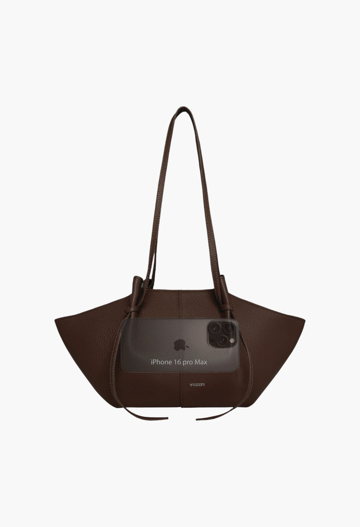 Mochi Tote Bag -  Grained Leather - GLAM MODA