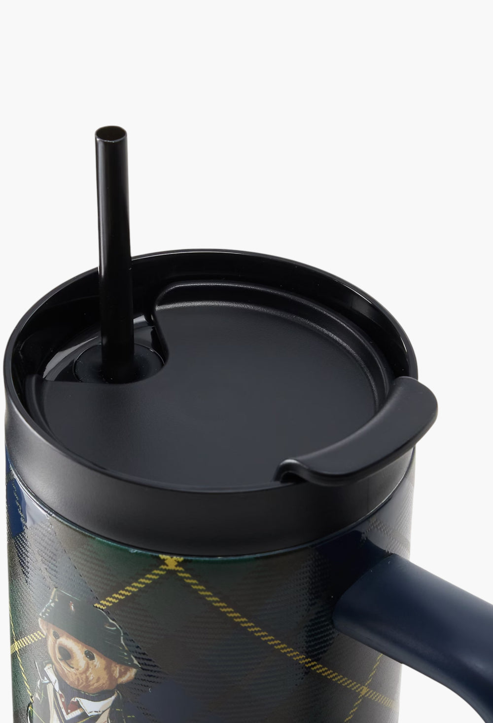 Multi - Highmoore Polo Bear Water Bottle & Straw - GLAM MODA