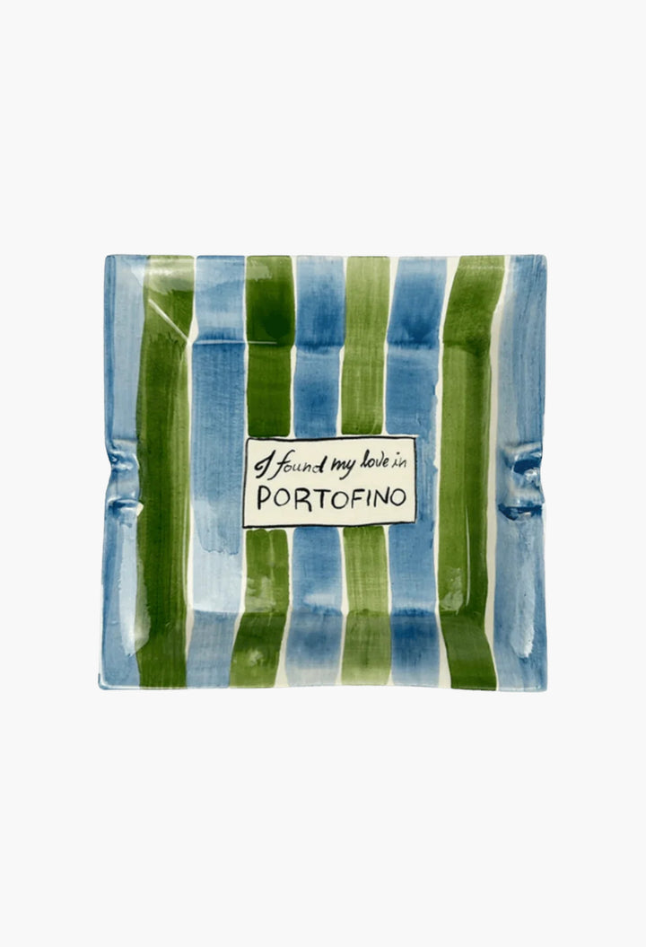Musae I Found My Love In Portofino Ashtray - GLAM MODA