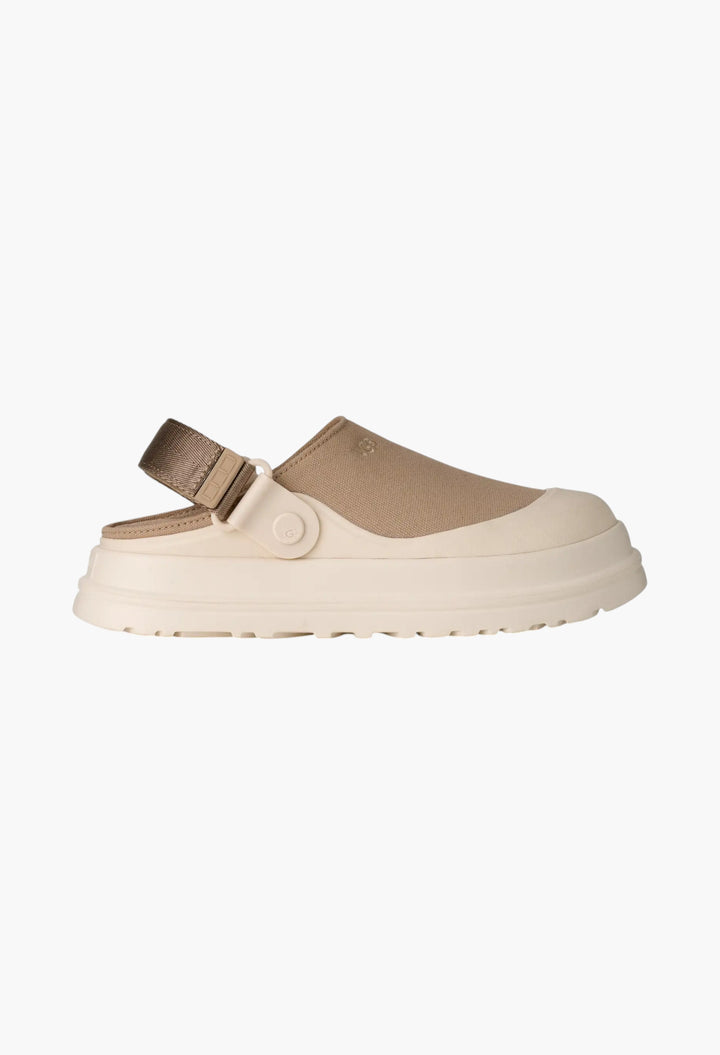 Women's GoldenGlow Canvas Clog - GLAM MODA