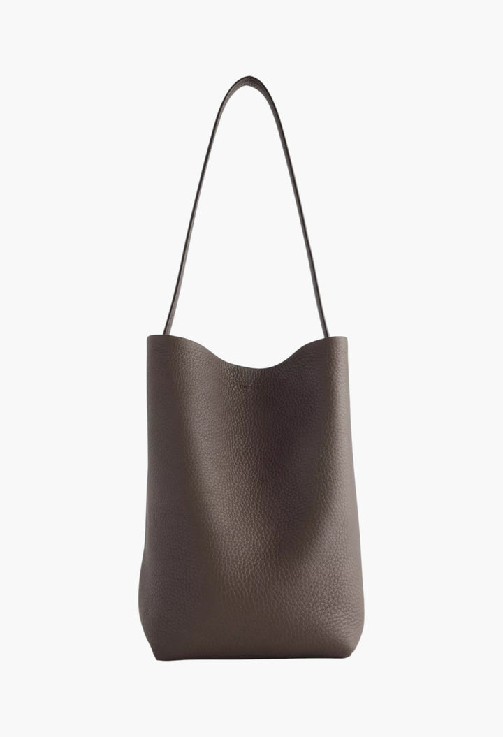 N/S Park Medium Leather Tote Bag - GLAM MODA