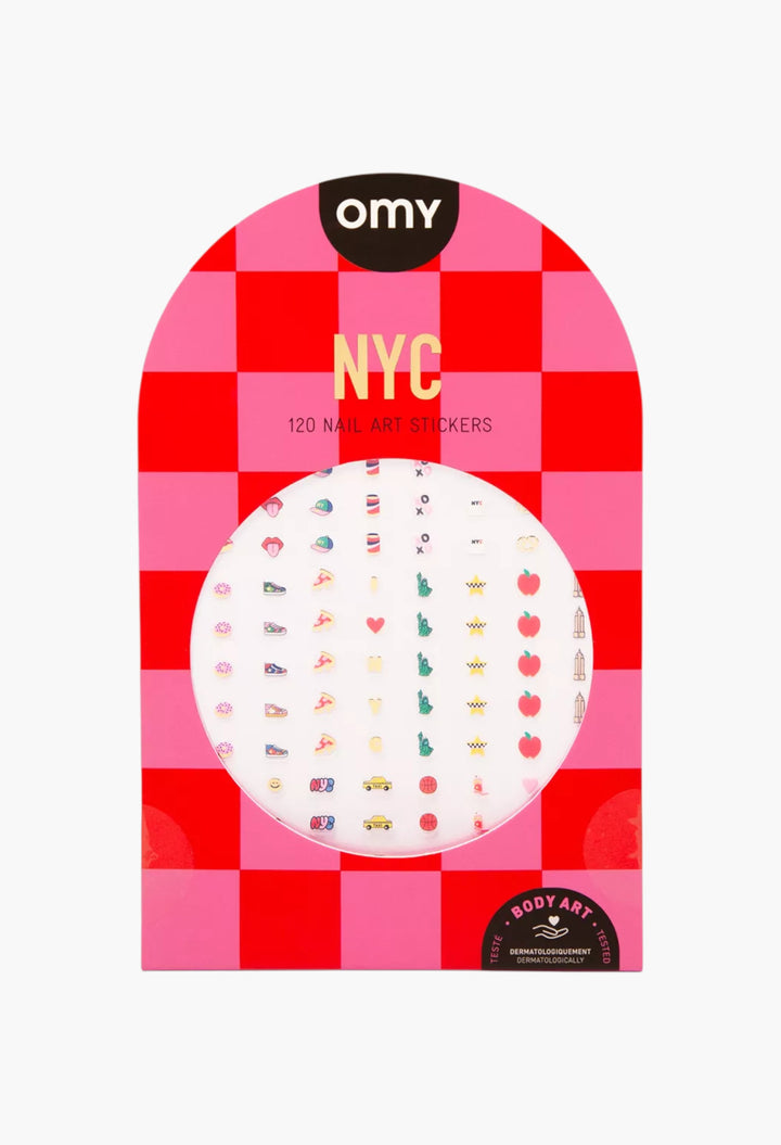 NYC Pack of 120 Nail Stickers - GLAM MODA