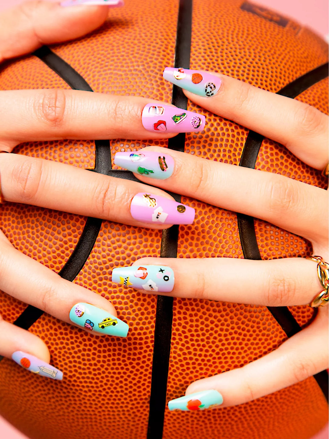 NYC Pack of 120 Nail Stickers - GLAM MODA