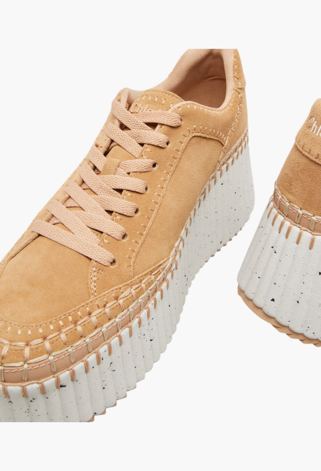 Nama Suede Platform Sneakers - GLAM MODA