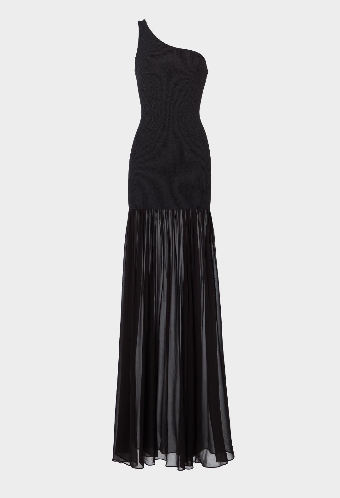 Nancy Hybrid Dress Black
