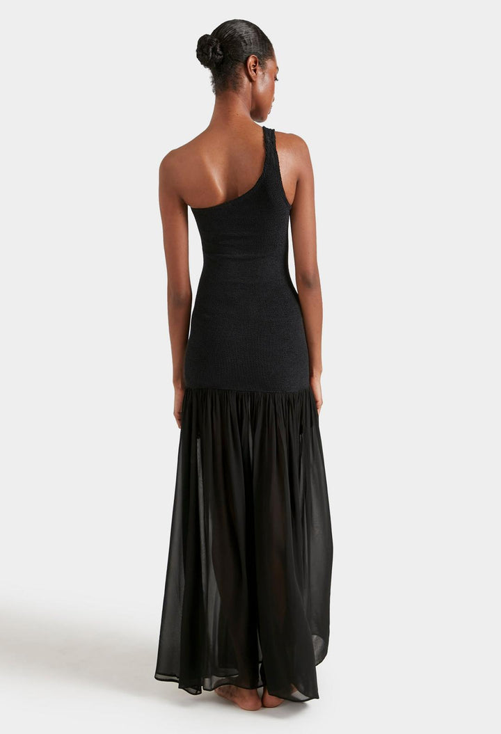 Nancy Hybrid Dress Black