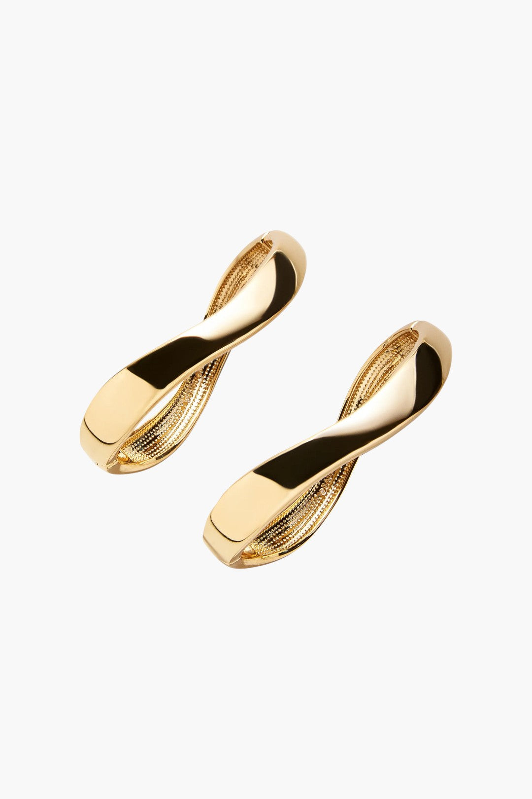 Natalia Wavy Hinge Bangle Set - GLAM MODA