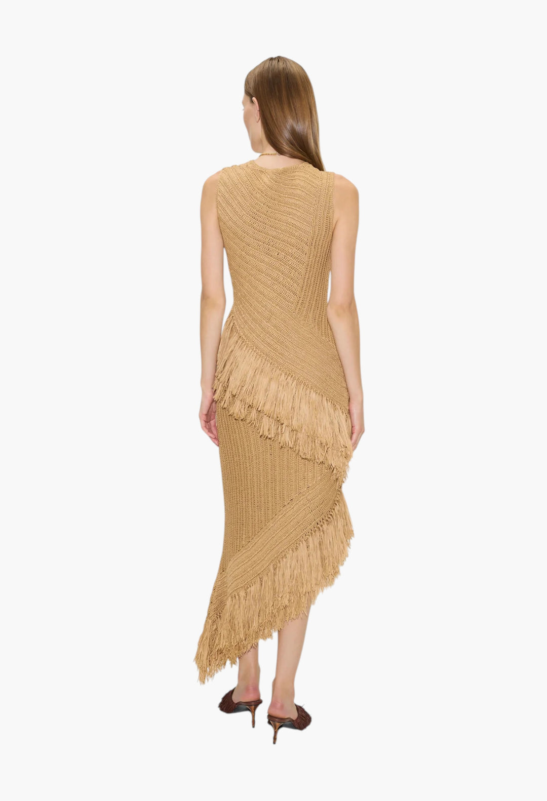 Natural - Beja Crochet Dress - GLAM MODA