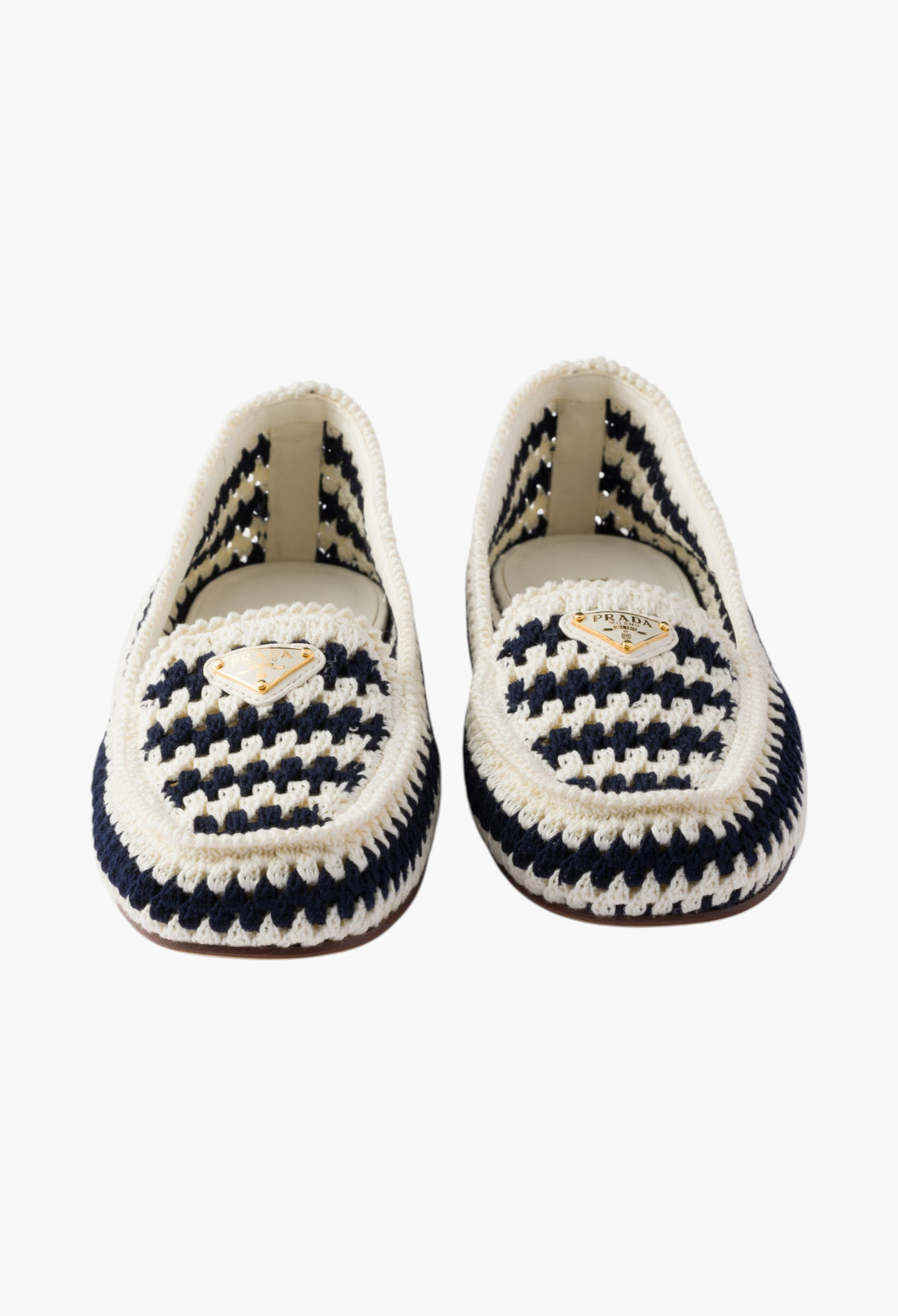Navy - Crochet Loafers - GLAM MODA
