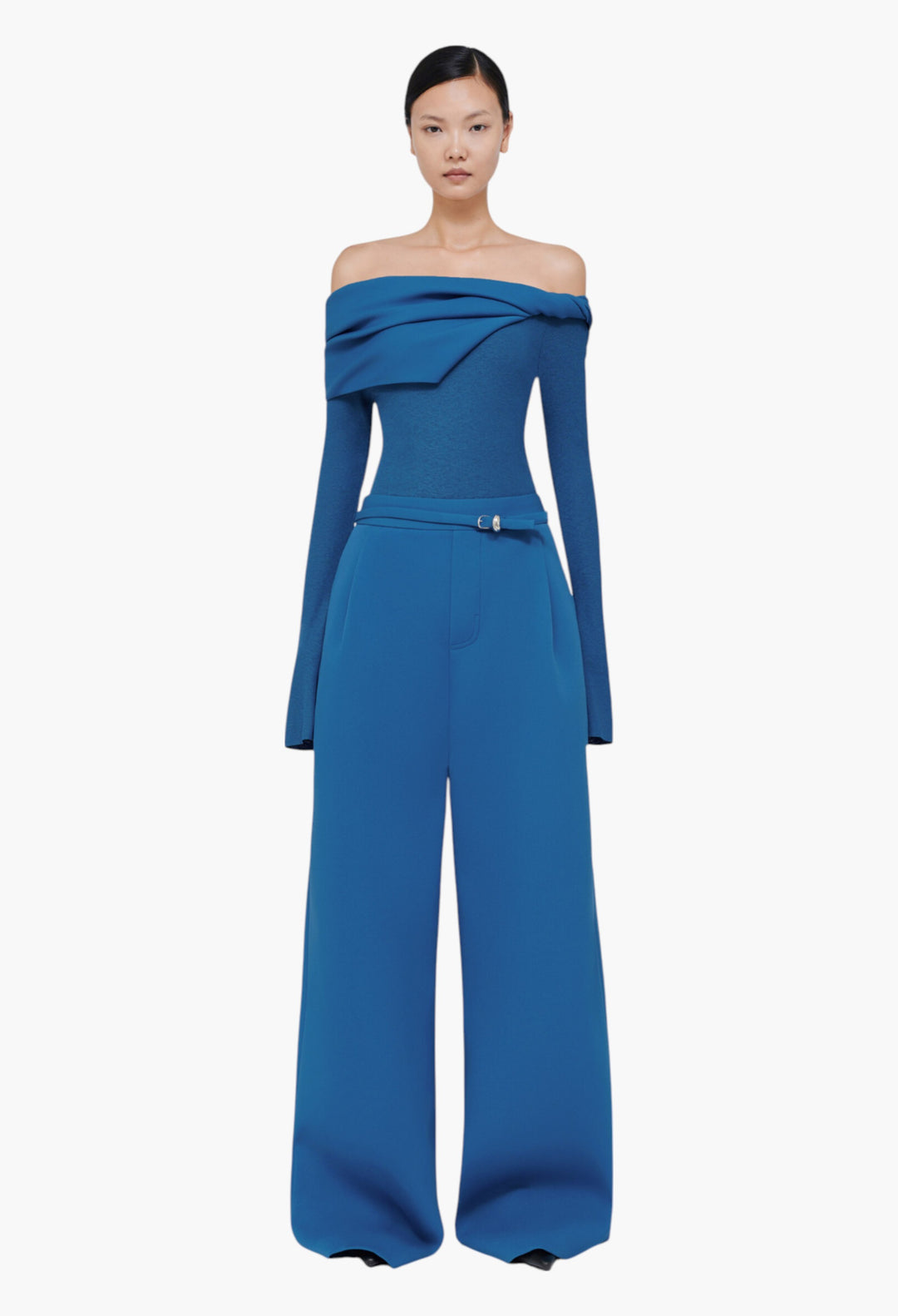 Navy - Hida Trousers - GLAM MODA