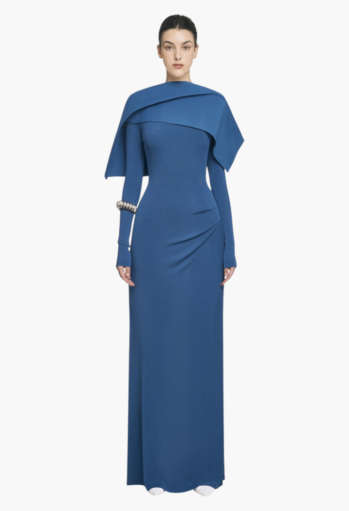 Navy - Lela Dress - GLAM MODA