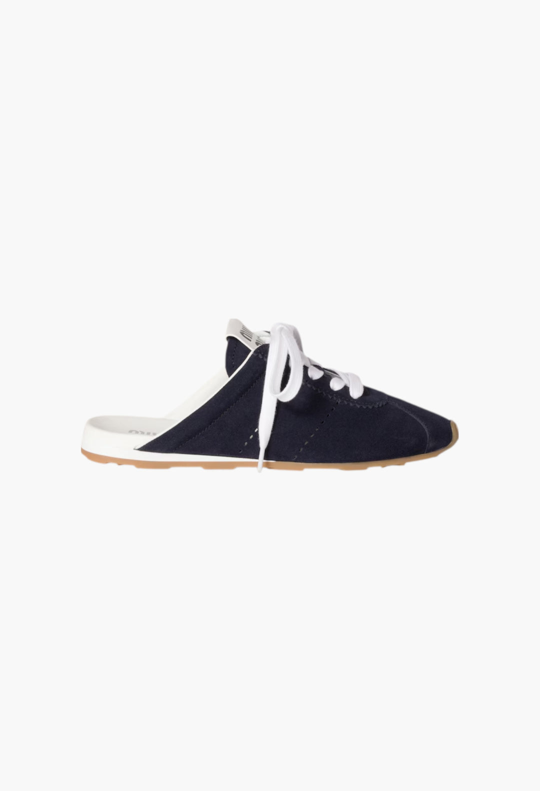 Navy - Plume Suede Mules - GLAM MODA