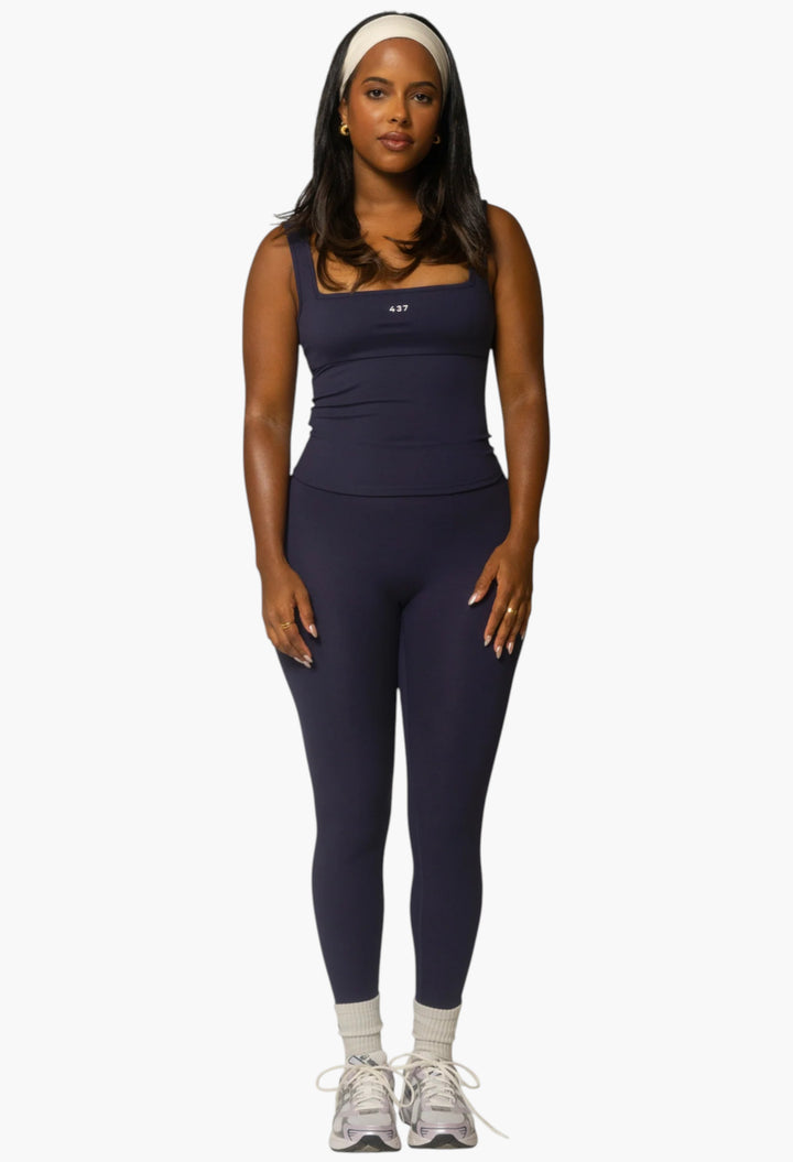 Navy - The Essentials Legging - GLAM MODA