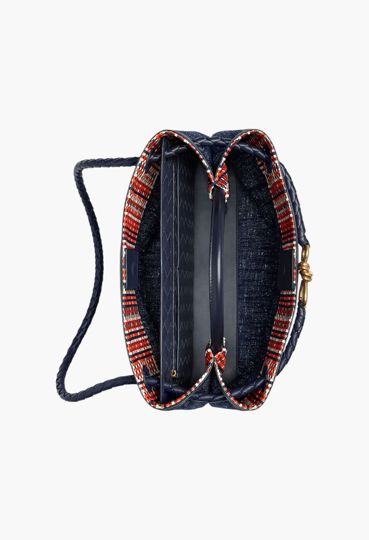 Navy/White/Orange - Andiamo - GLAM MODA