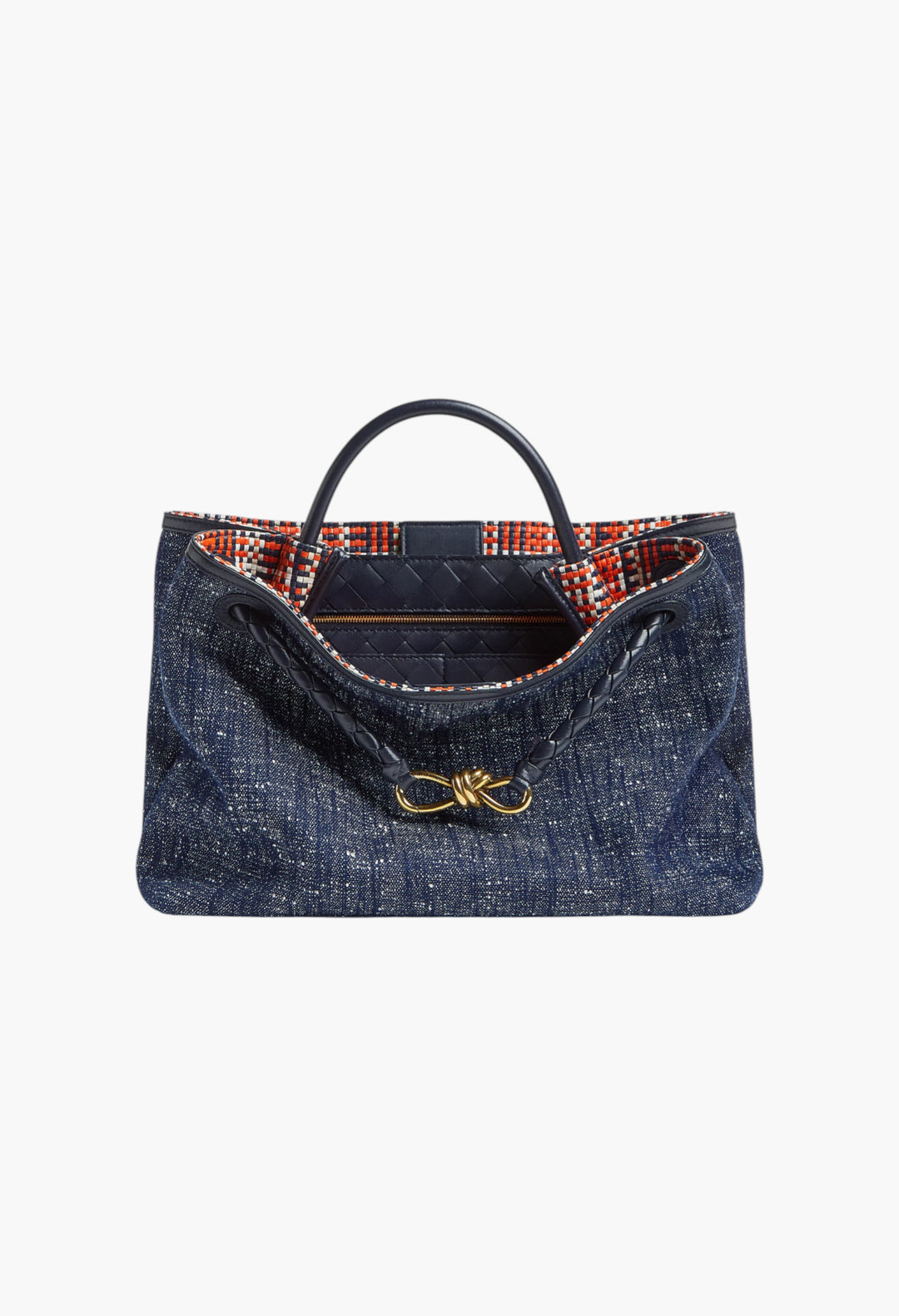 Navy/White/Orange - Andiamo - GLAM MODA