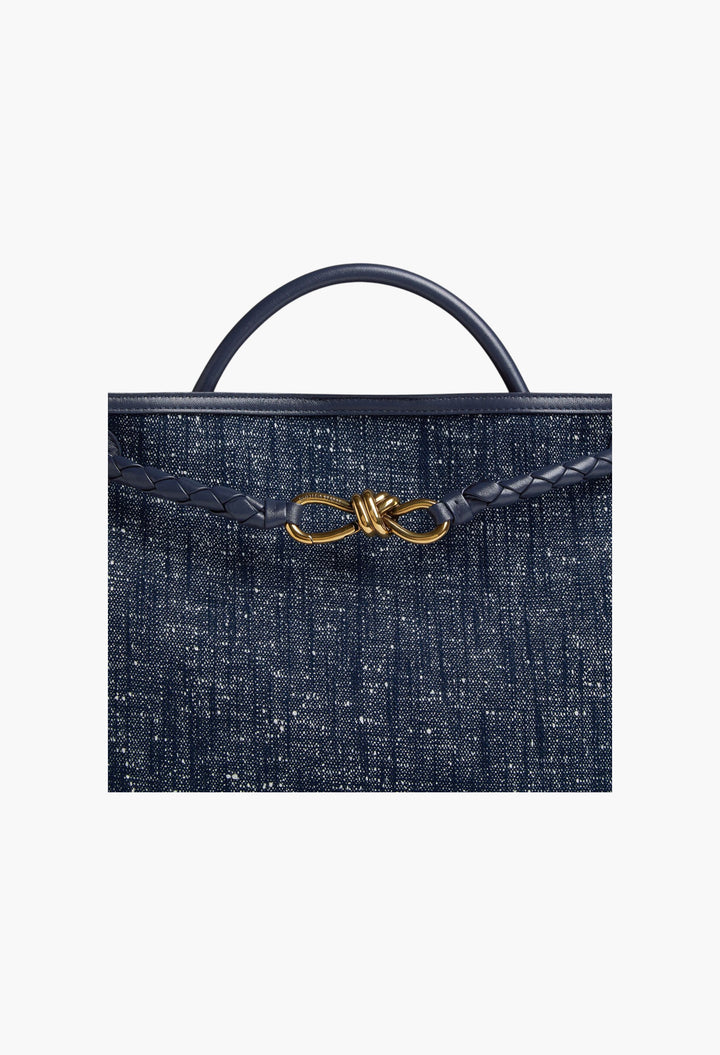 Navy/White/Orange - Andiamo - GLAM MODA