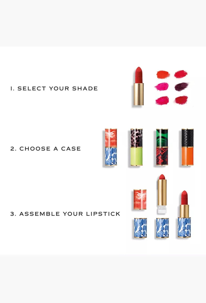 Neon Print Lipstick Case