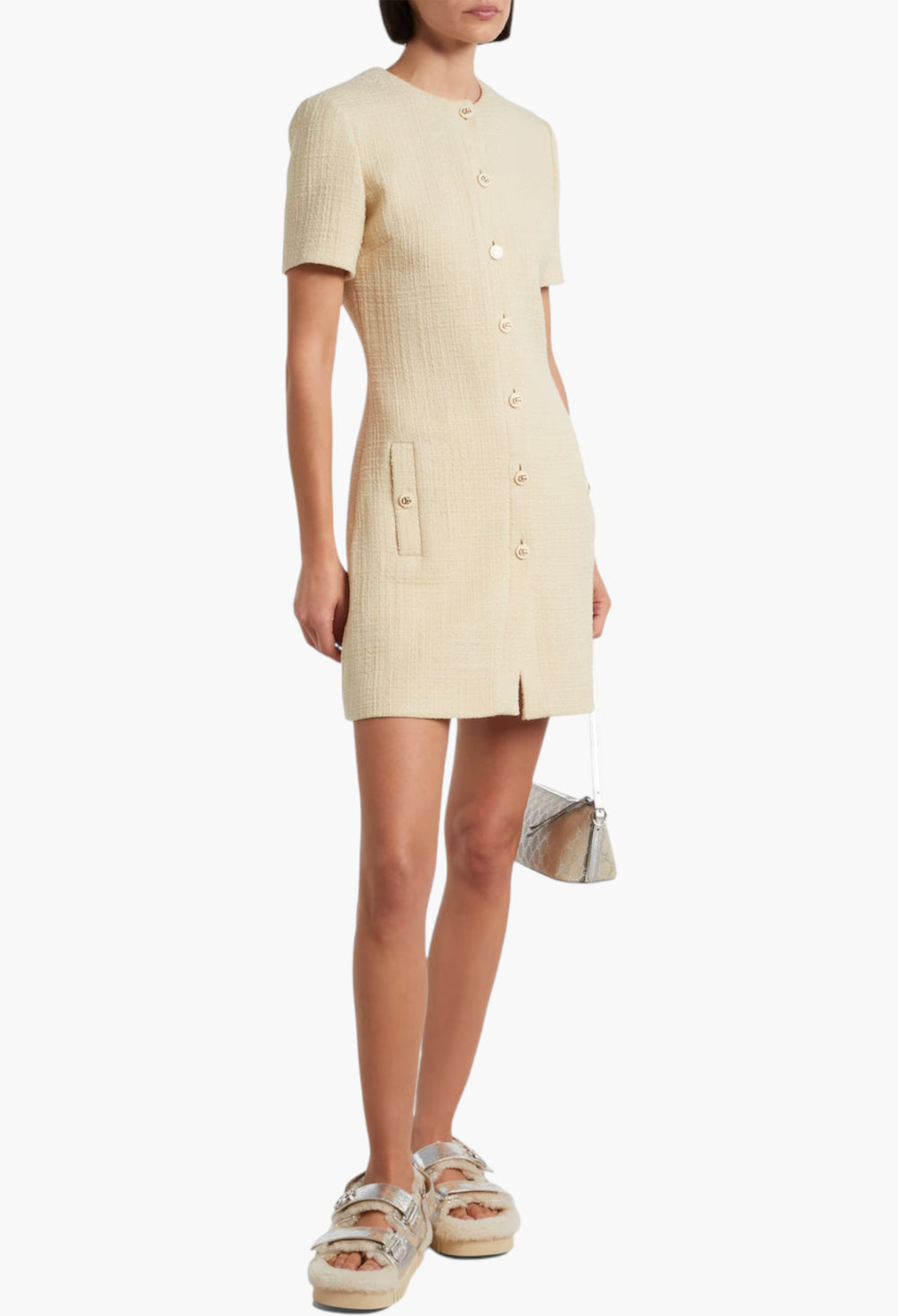 New Marmont GG Leather Sandals - GLAM MODA