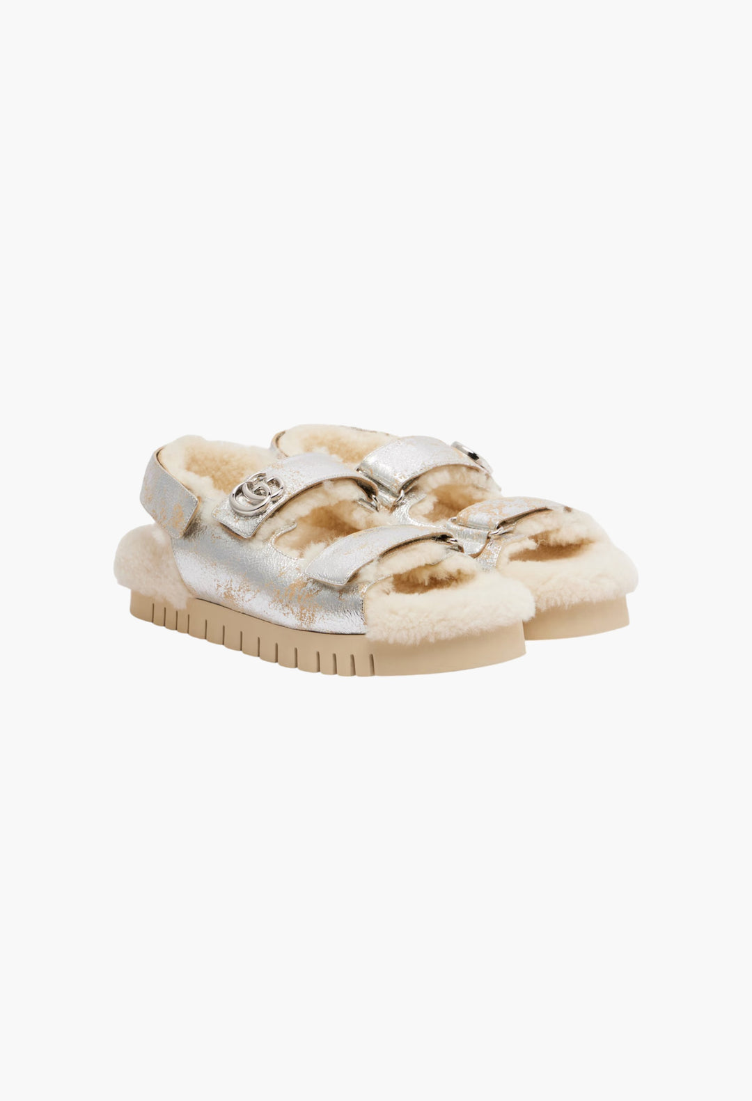 New Marmont GG Leather Sandals - GLAM MODA