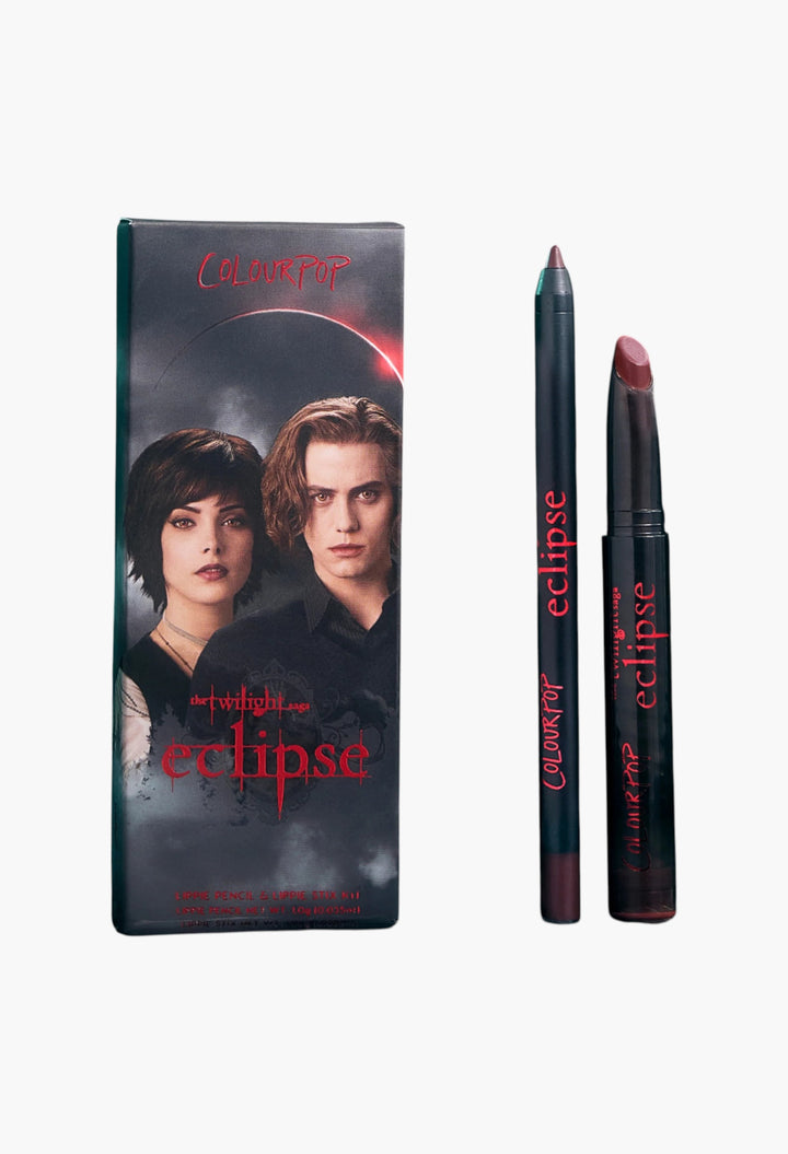 Eclipse Lip Liner & Lipstick Set - Eclipse Lippie Pencil + Lippie Stix Kit - GLAM MODA