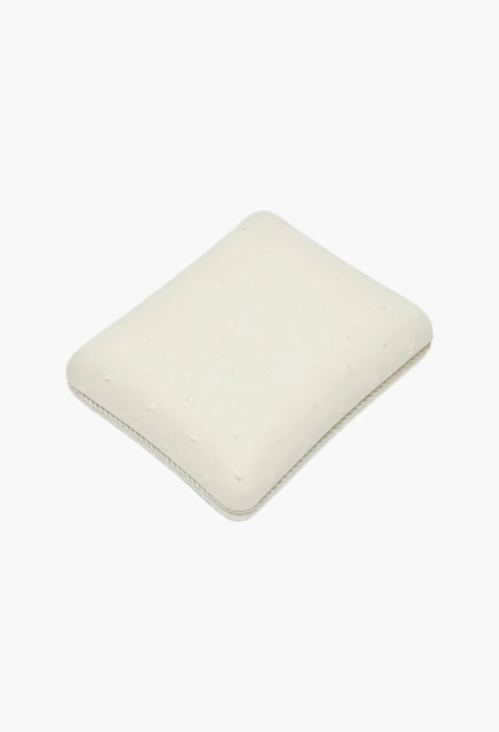 Canvas jewelry box White