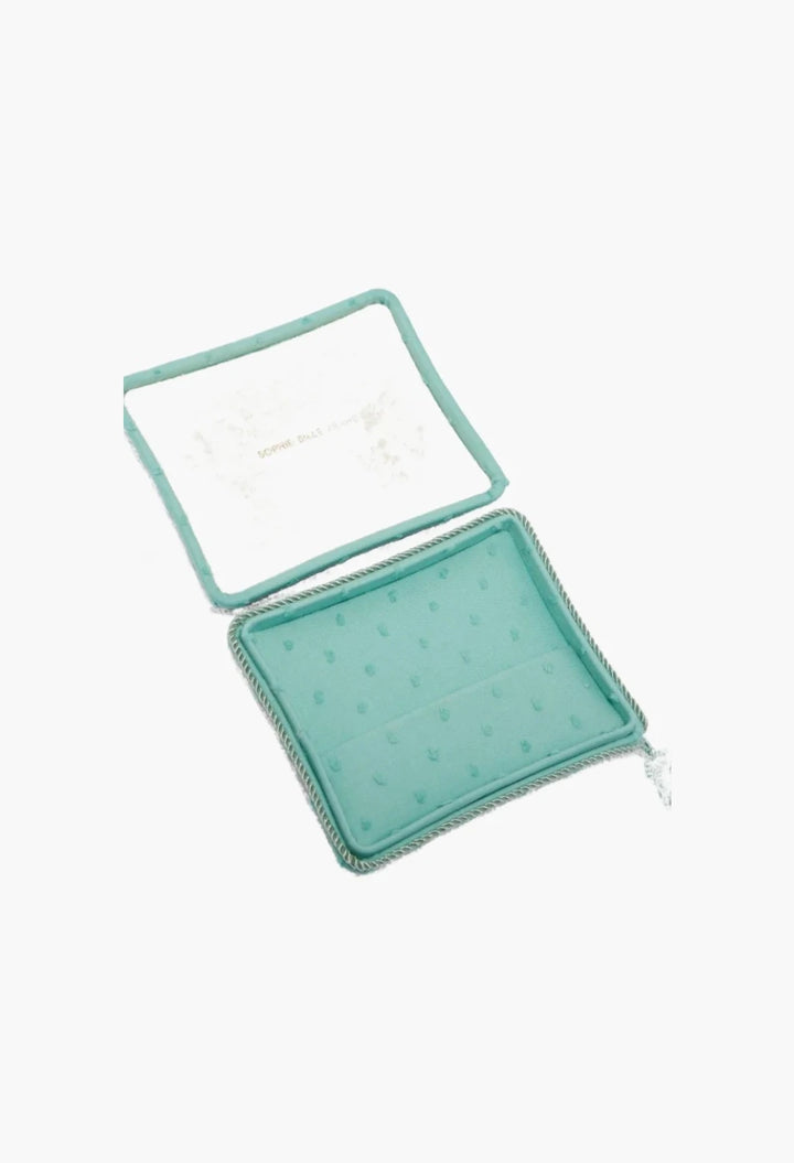 Canvas jewelry box