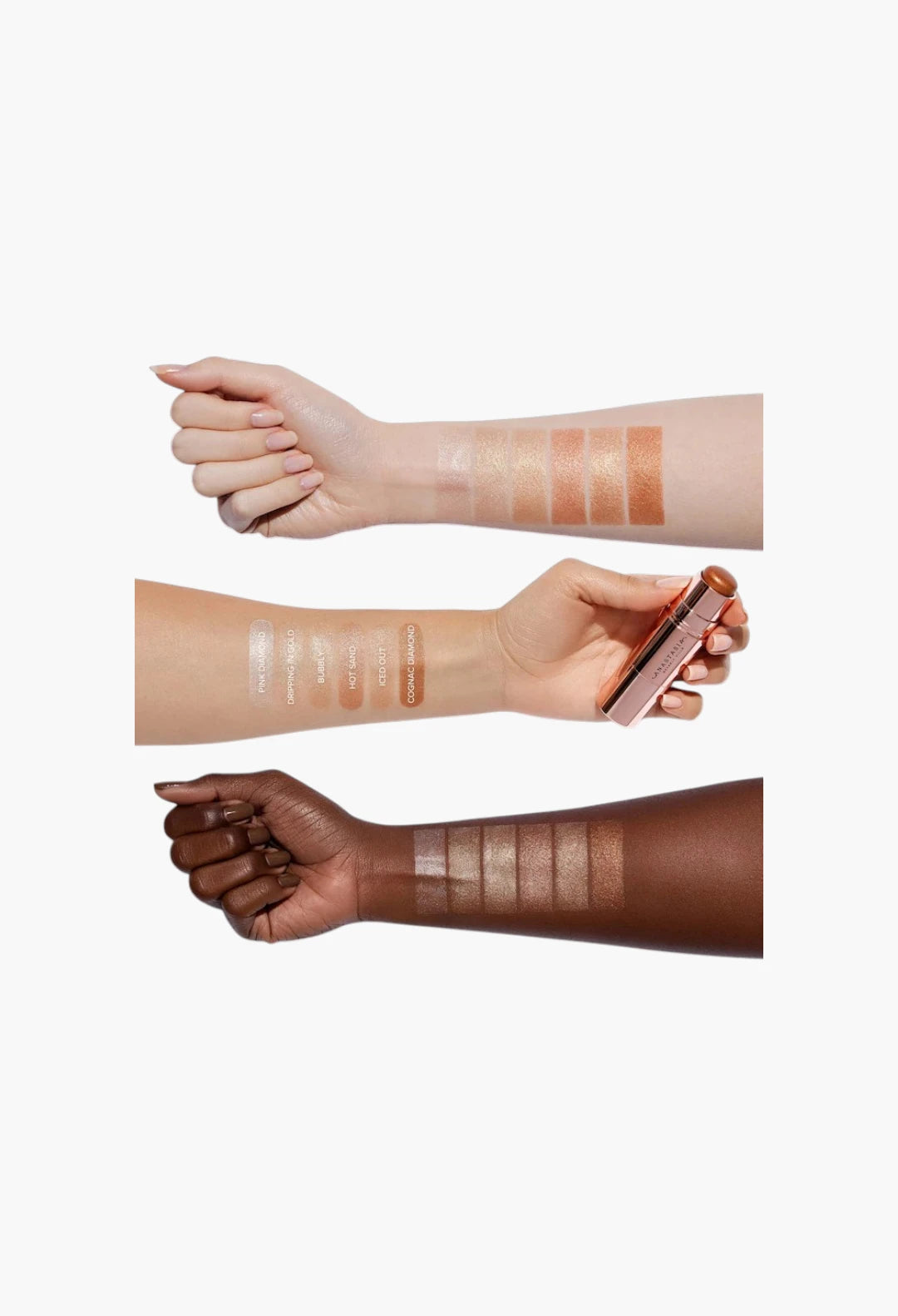 Cream Stick Highlighter with Brush Applicator