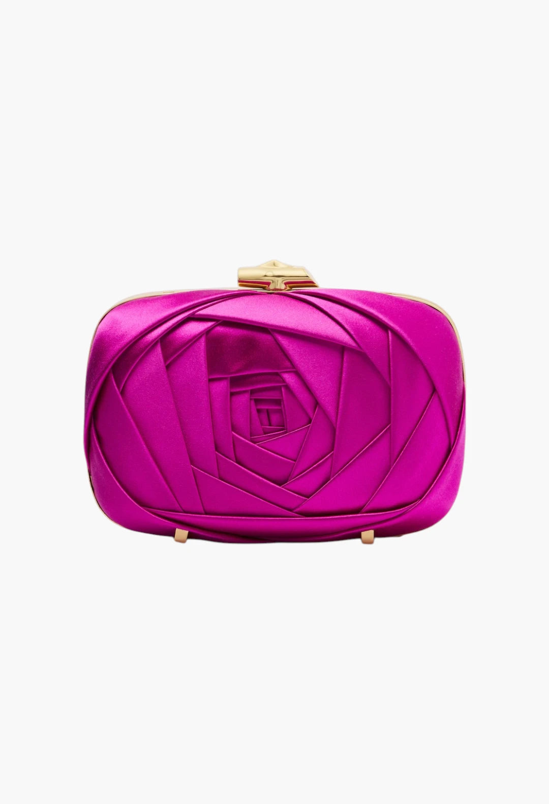 Rose Vivier satin clutch