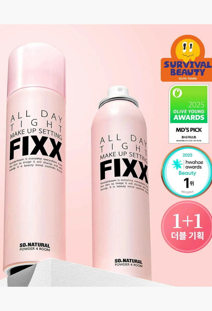 All Day Tight Makeup Setting Fixx Double Set